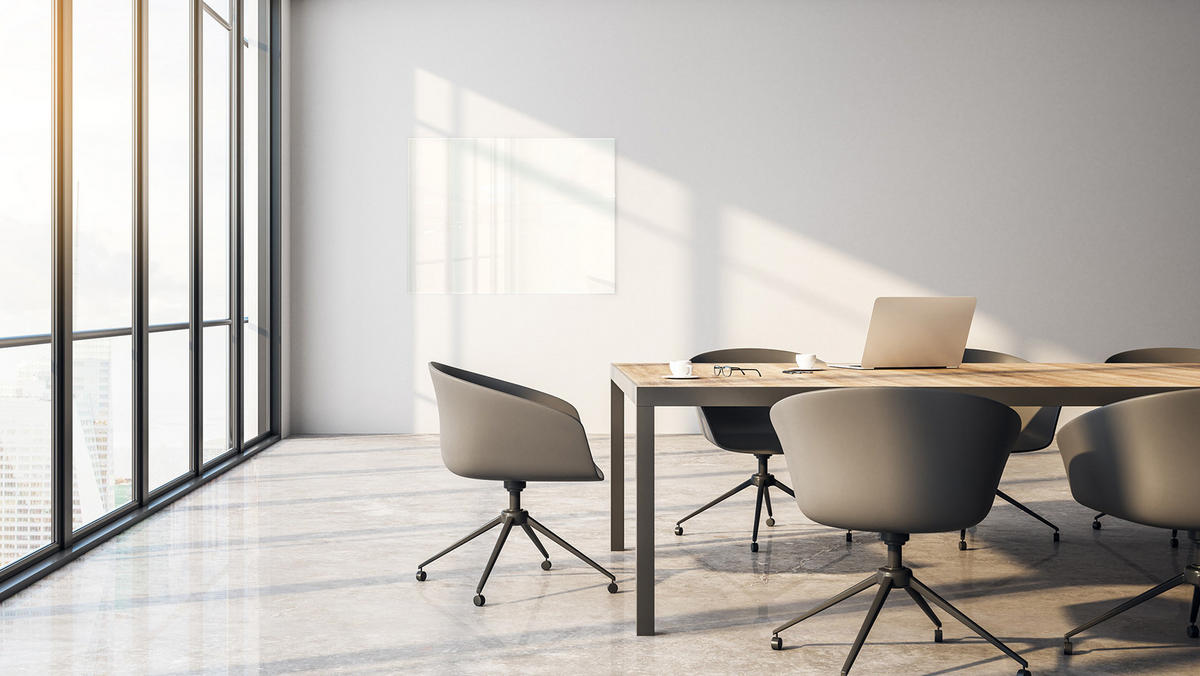 GLASBOARD - Weiß CLASSIC WHITE 80x60cm - Weiß, Glas (80/60/0.7cm) - ALLboards