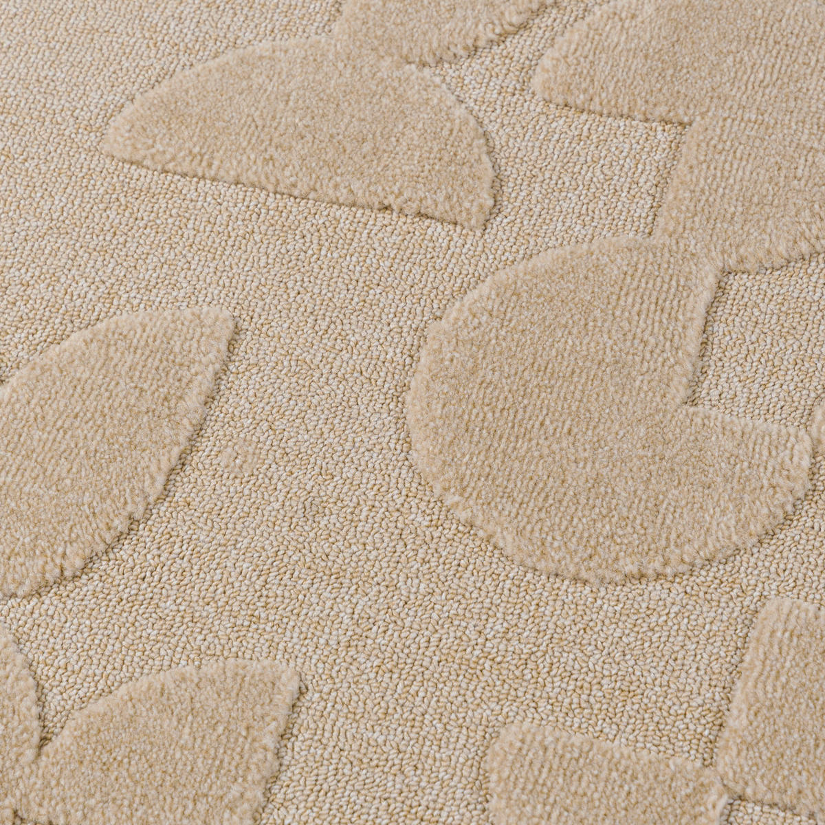 TEPPICH Beige Geometrisch, Moderne 120 x 170 cm - Sandfarben/Beige, Textil (120/170cm) - Mazovia