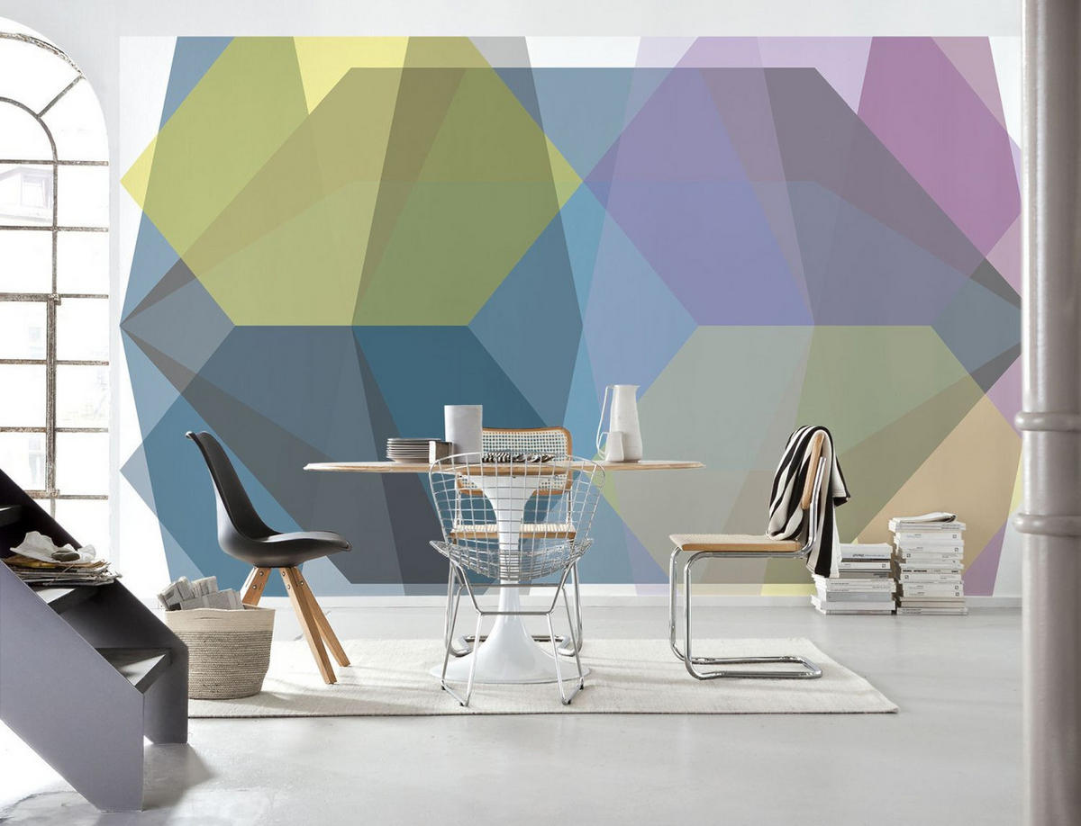 FOTOTAPETE Diamant 400 x 250 cm - Multicolor, Papier (400/250cm) - Sanders & Sanders
