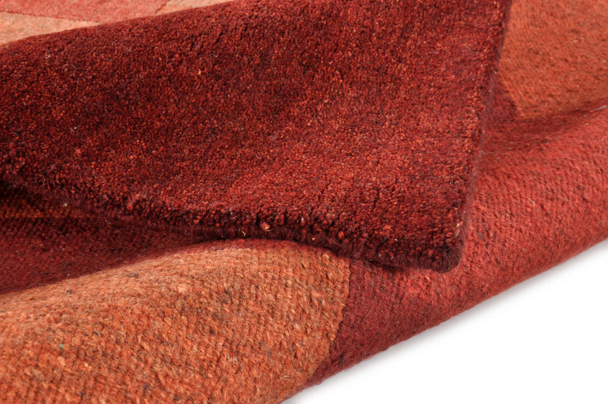 WOLLTEPPICH Dalas 250x300 cm - Rot, Textil (250/300cm) - THEKO