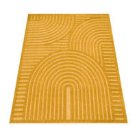 OUTDOORTEPPICH 60/100 cm Livorno 674 - Gelb, Kunststoff (60/100cm) - Paco Home