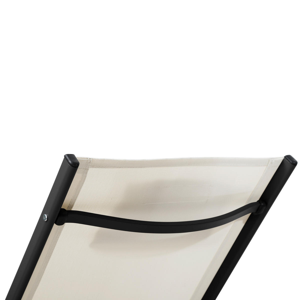 SCHAUKELLIEGE Fjon Kopfkissen Beige - Beige, Metall (62/95.5/157.5cm) - SVITA