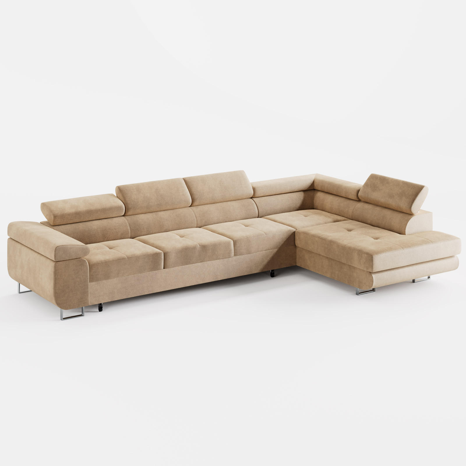 Barchello Ecksofa Beige 341x202 cm