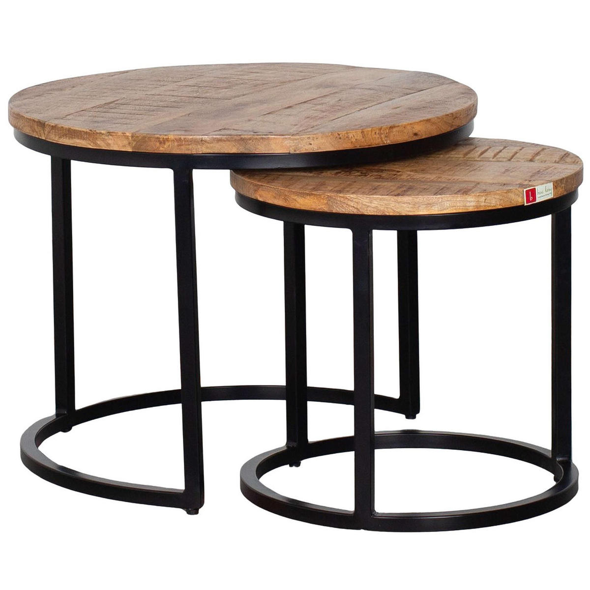 MÖBELSET Couchtisch Fermo, 2er Set Sessel Aliano dunkelgrau - Dunkelgrau/Schwarz, Holz/Textil (58/45/58cm) - bene living