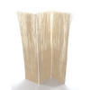 RAUMTEILER Nature 3-tlg. Weidenholz geblichen - Naturfarben, Naturmaterialien (120/160/3cm) - DESIGN DELIGHTS