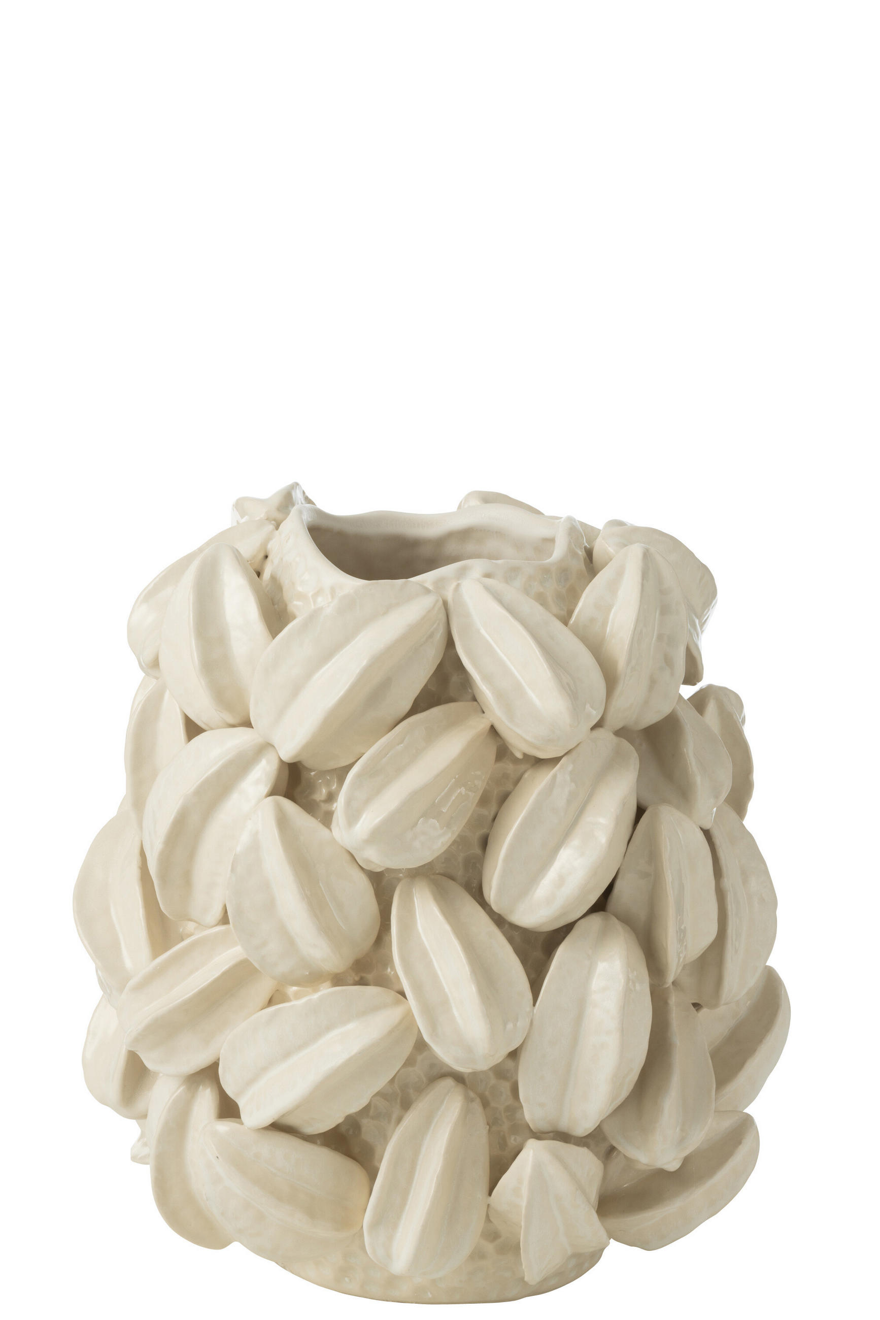 VASE CACAURIS - Töpferei - Beige - S - Ø 30.5 cm - Beige, Keramik (38cm) - J-Line