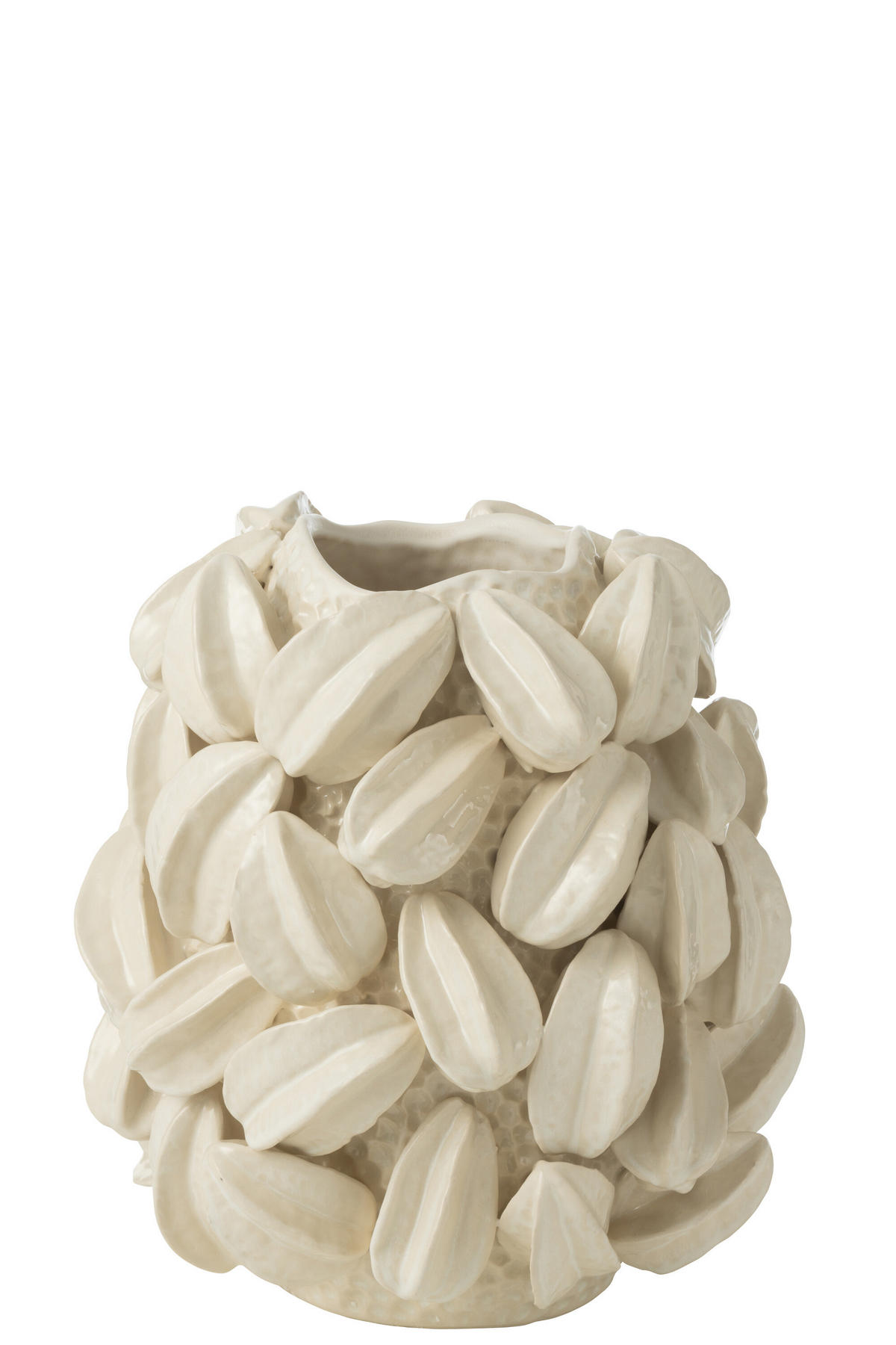 VASE CACAURIS - Töpferei - Beige - S - Ø 30.5 cm - Beige, Keramik (38cm) - J-Line