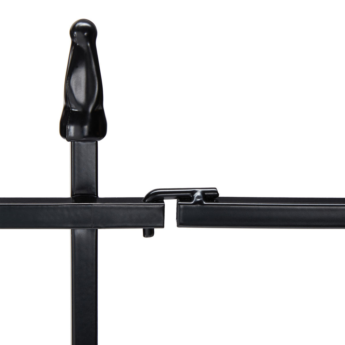 4xBEETZAUN - Schwarz, Metall (247/71/2.5cm) - Relaxdays