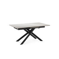 ESSTISCH Belma Weiß 160/89.5/76 cm - Weiß, Holz (160/89.5/76cm) - Drawer