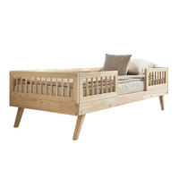 POSTEĽ 90/200 Maylis Prírodné drevo - hnedá, drevo (90/200cm) - Petits-meubles