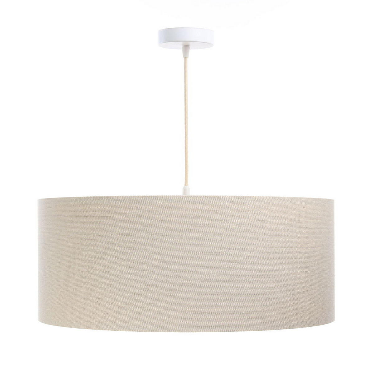 HÄNGELEUCHTE Beige 50/20 cm - Beige, Kunststoff (50/1/20cm) - ONZENO