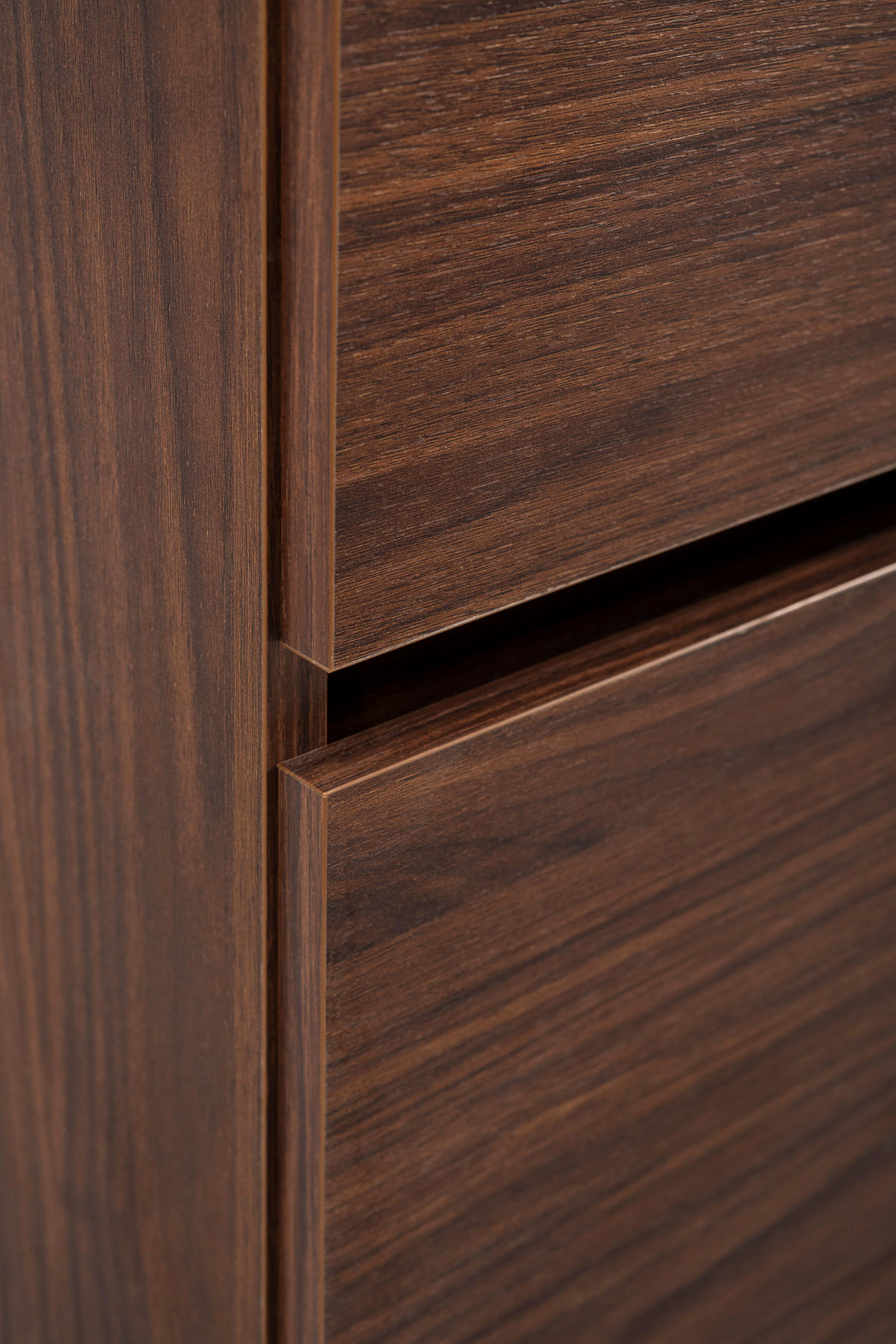 BADEZIMMERSCHRANK, Farbe: Eiche-Nussbaum, 80 x 46 x 60,7 cm, ohne Waschtischplatte - Eichefarben, Holzwerkstoff (80/60.7/46cm) - 3XE LIVING