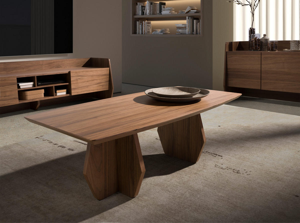 COUCHTISCH Walnuss 120/60/40 - Walnussfarben, Holz (60/120/40cm) - ANGEL CERDA