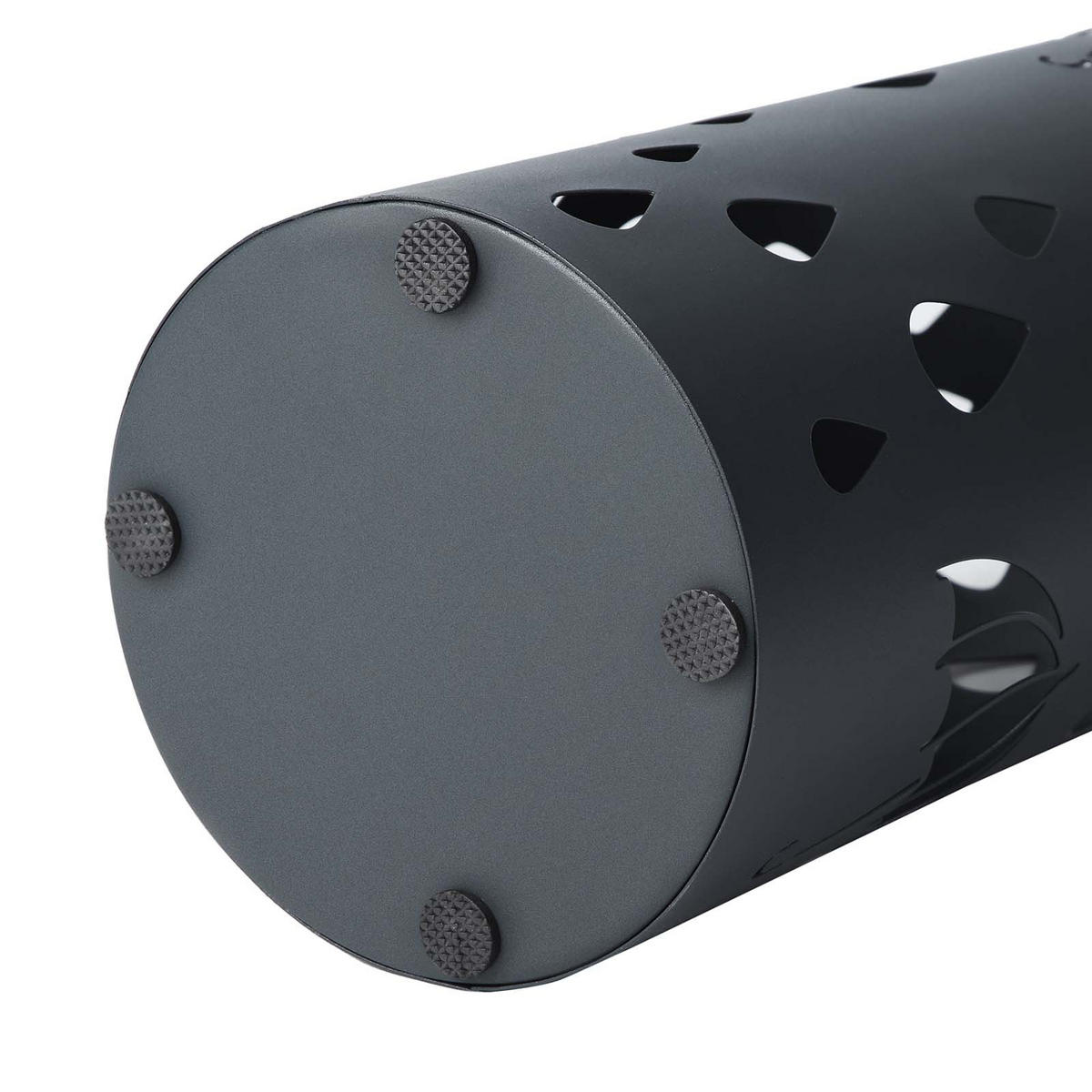 REGENSCHIRMSTÄNDER - Schwarz Hochglanz, Metall (19.5/49/19.5cm) - Hansiro