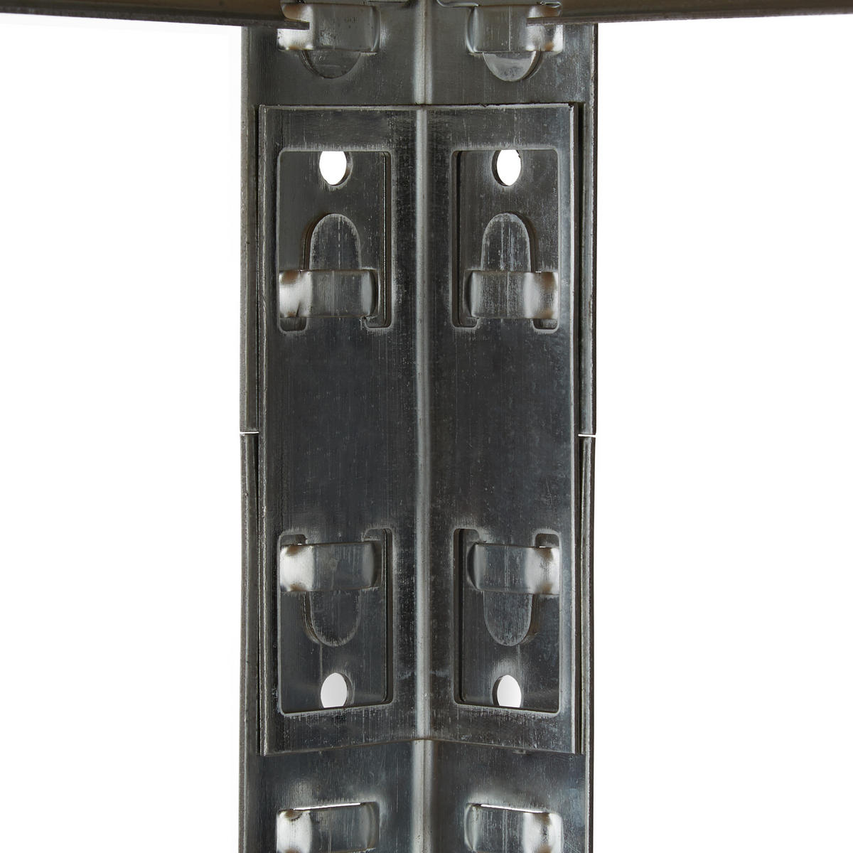 SCHWERLASTREGAL - Multicolor, Holzwerkstoff/Metall (100/180/60cm) - Relaxdays