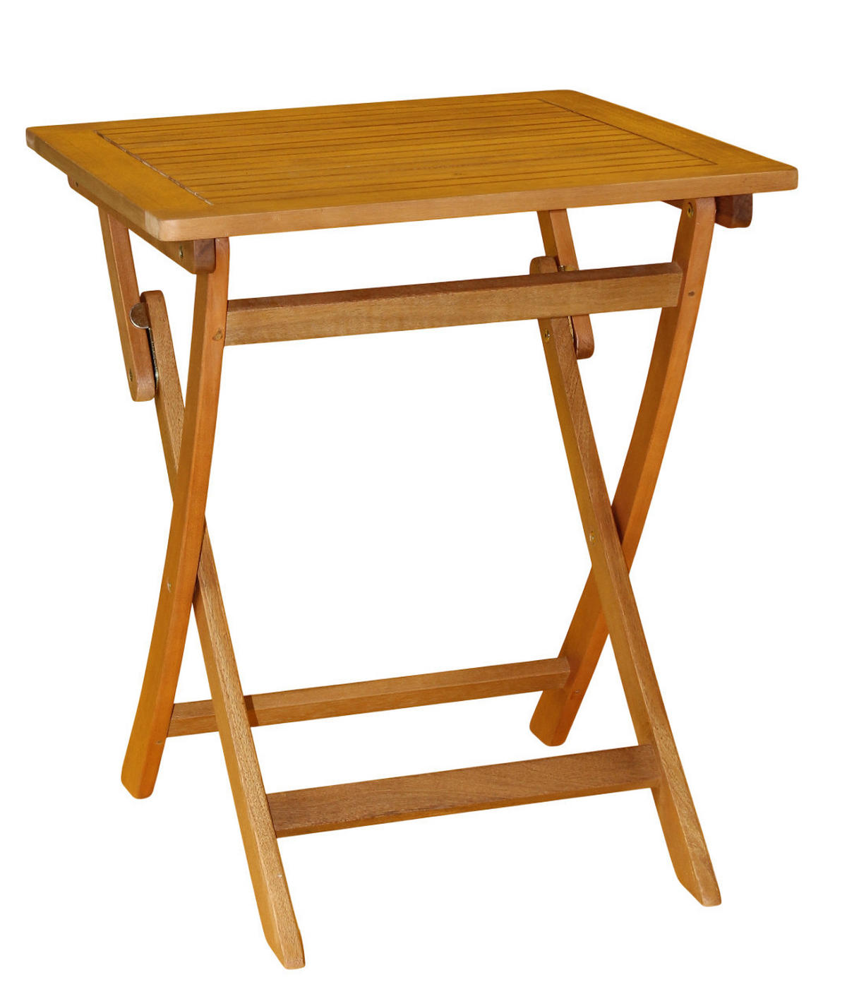 GARTENTISCH Los Angeles - Braun, Holz (50/50/50cm) - Sedex