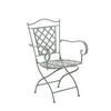 GARTENSTUHL Athan antik-grün - Grün, Metall (56/51/93cm) - TPFGarden
