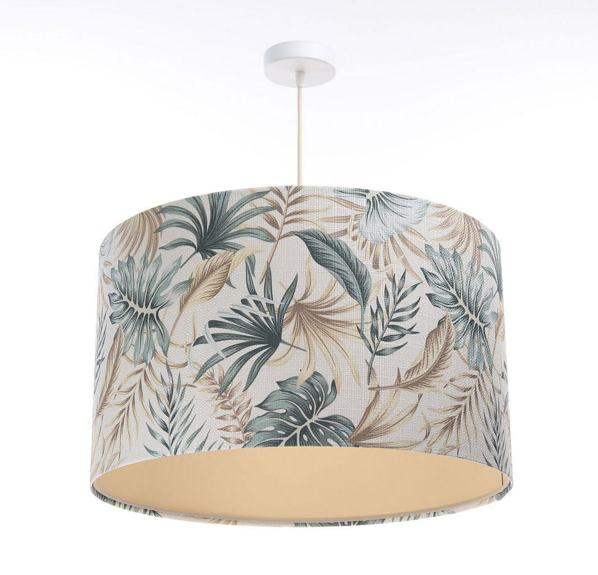 HÄNGELEUCHTE Beige 50/30 cm - Beige, Kunststoff (50/0.6/30cm) - ONZENO