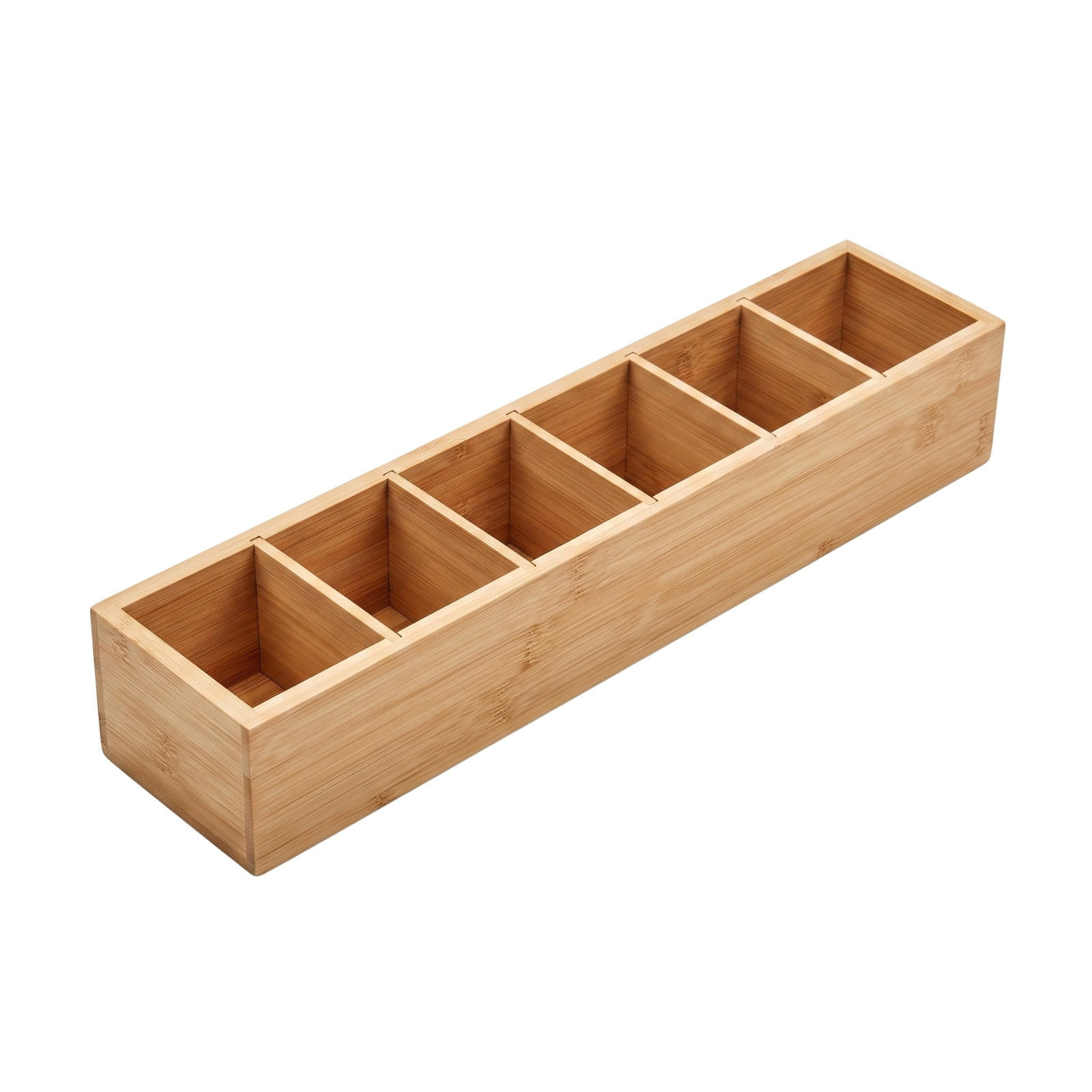 SCHREIBTISCHORGANIZER Bambus 38/8/7 cm - Beige, Naturmaterialen (38/8/7cm) - BOXIMO