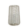 WINDLICHT Adeta Silber Ø19,5/30 cm - Silberfarben, Metall (19.5/30/19.5cm) - Light & Living