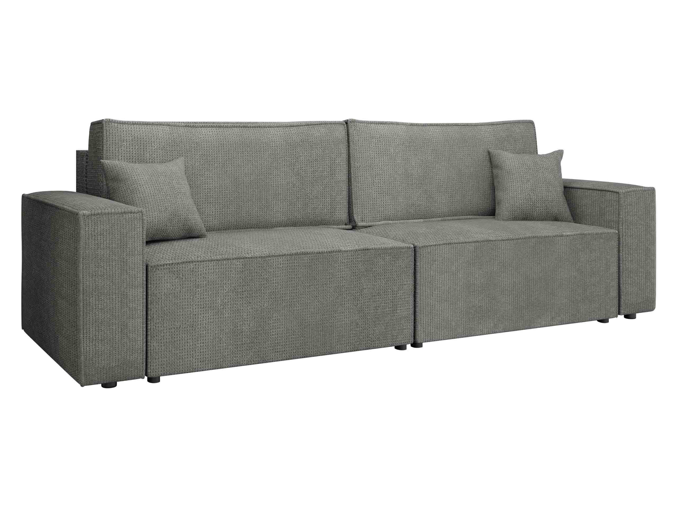 SCHLAFSOFA Karl - Schwarz/Grau, Holz/Kunststoff (245/82/90cm) - MIRJAN24