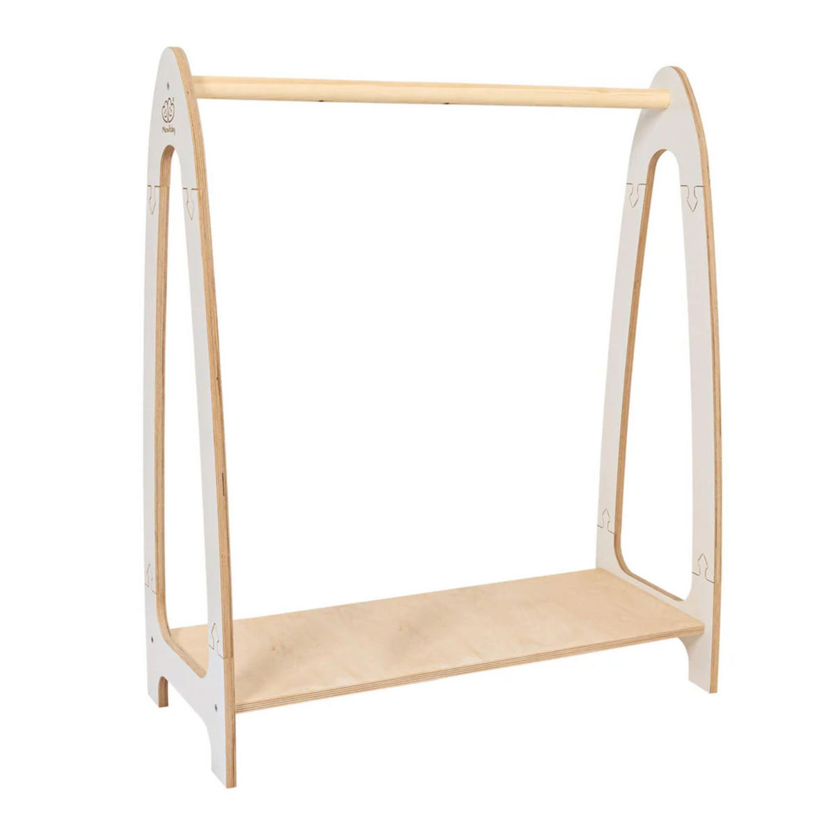 KLEIDERSTÄNDER für Kinder, Weiß - Weiß, Holz (36/97/98cm) - MeowBaby