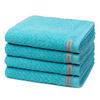 HANDTUCH Smart 4er-Set - Türkis, Textil (50/100cm) - Ross