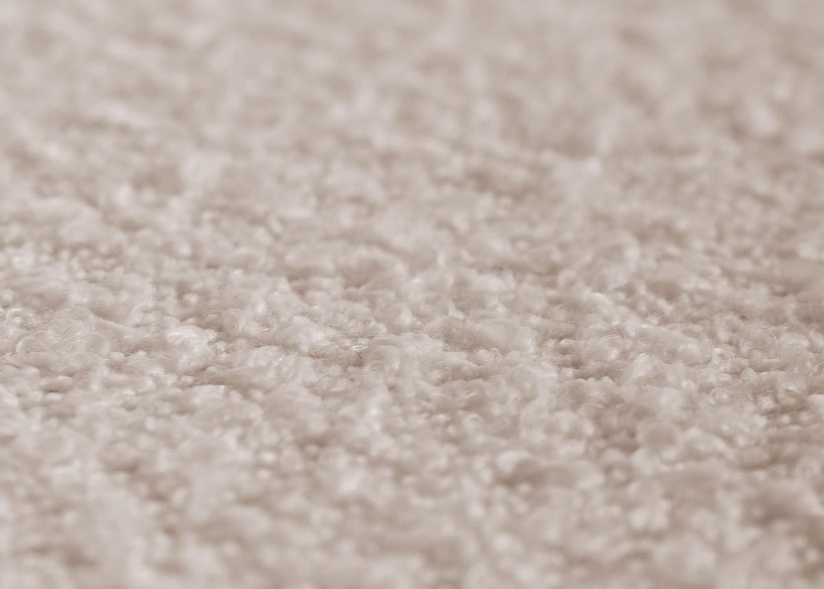 HOCKER Beige - Beige, Textil (37/57/37cm) - MCW