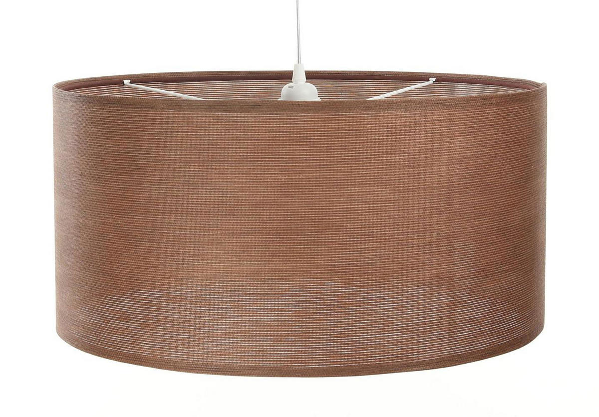 HÄNGELEUCHTE Braun 60/30 cm - Braun, Kunststoff (60/1/30cm) - ONZENO
