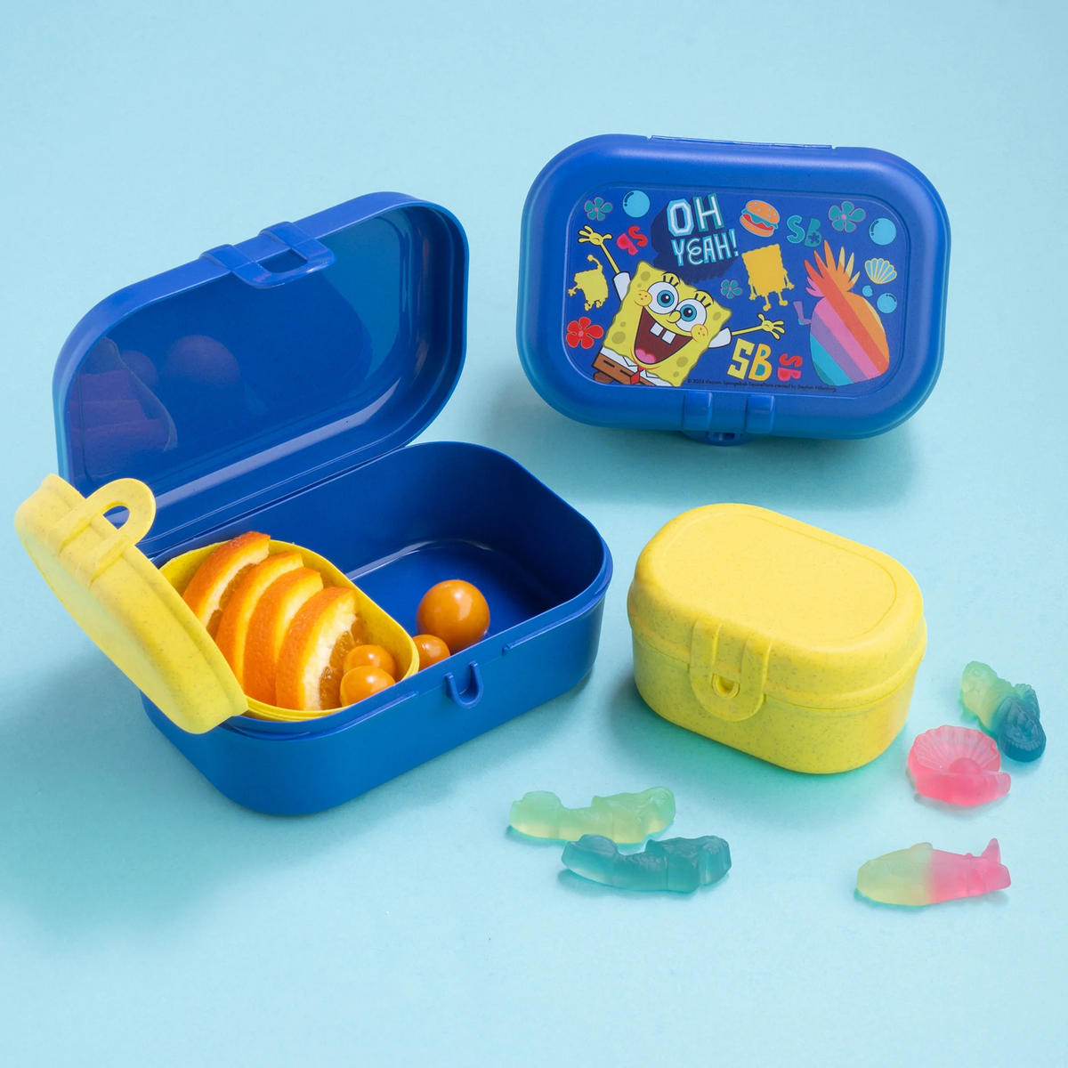 BROTDOSE SpongeBob - Blau, Kunststoff (10.8/6/15.1cm)