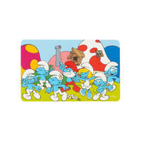 BRETTCHEN Die Schlümpfe Schlumpfhausen Mehrfarbig 14,5 x 23,5 cm - Multicolor, Kunststoff (14.5/23.5cm) - United Labels