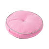 BODENKISSEN rund, rosa-grau, Ø 43/7 cm - Rosa, Textil (43/43/7cm) - Homescapes