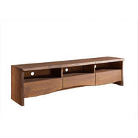 TV-BOARD Akazie 191x45x50 braun lackiert PURE ACACIA #209 - Braun, Holz (191/50/45cm) - Massivmoebel24