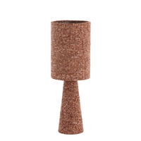 TISCHLAMPE Micky Rot 20/20/58 cm - Rot, Textil (20/20/58cm) - Light & Living