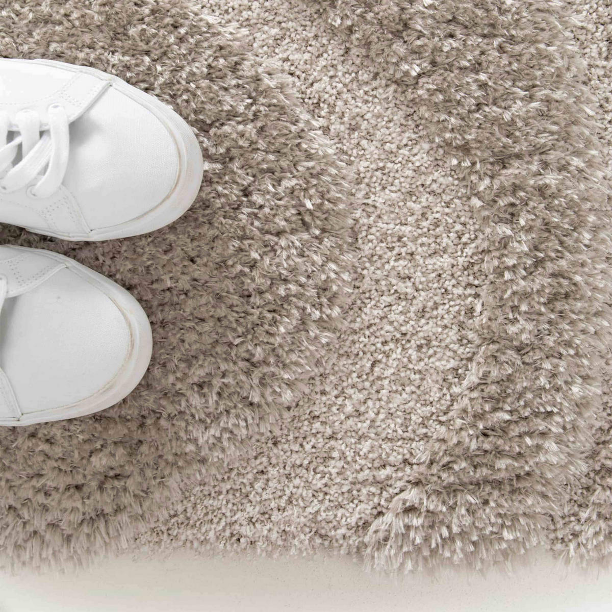 TEPPICH, Taupe - Taupe, Textil (160/230cm) - Oviala