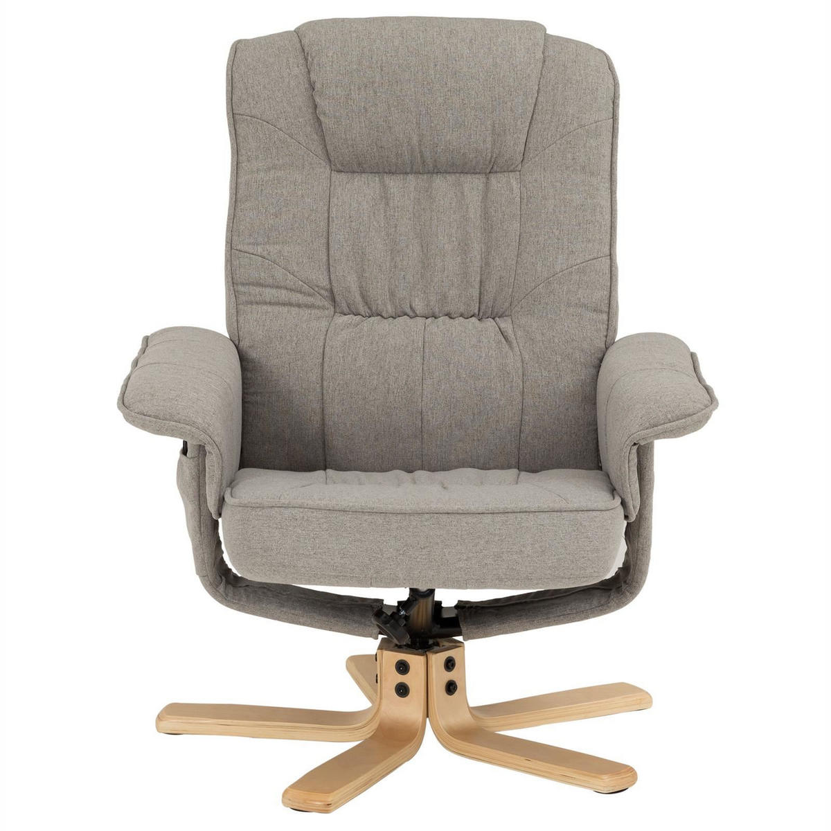 RELAXSESSELSET CHARLY - Grau, Textil (76/87/61cm) - IDIMEX