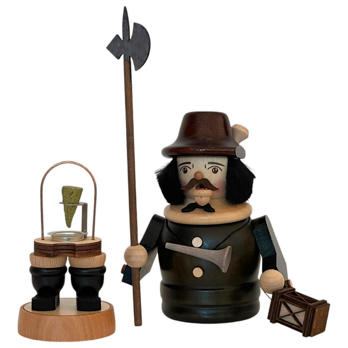 RÄUCHERMANN Nachtwächter 20 cm - Multicolor, Holz (10/19/13cm)