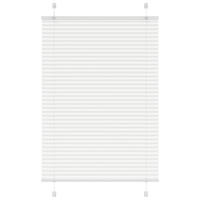 PLISSEE 90/150 cm Stoffbreite 89,4 cm aus Polyester Weiß - Weiß, Textil (90/150cm) - vidaXL