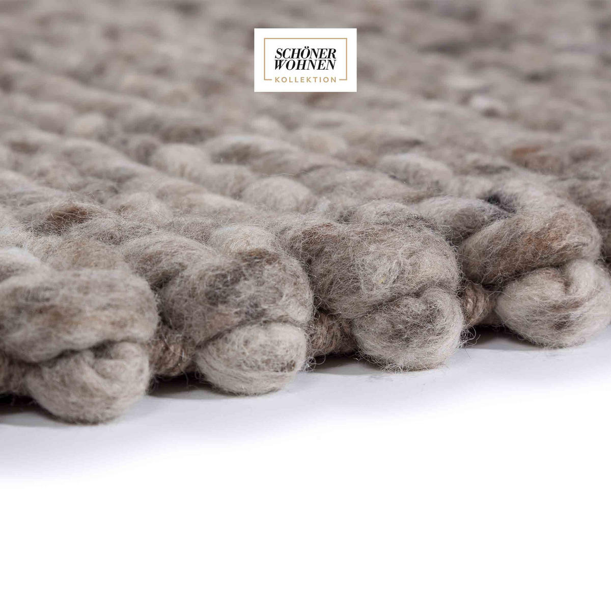 KOBEREC v obývacej izbe ENISA - hnedá, textil (70/140cm) - Schöner Wohnen