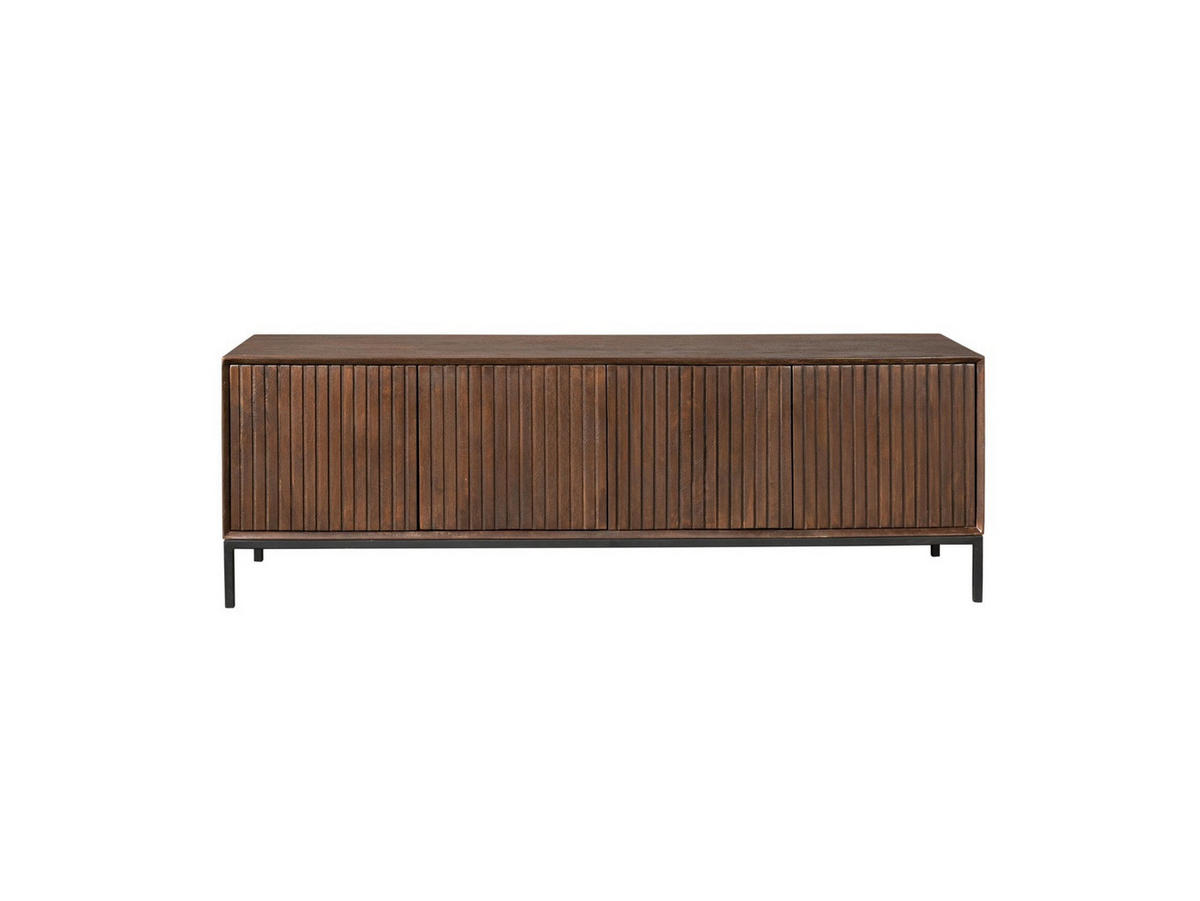 LOWBOARD Dimora Mangoholz 165 cm / 45 cm Braun - Braun, Holz (165/55/45cm) - Villa Möbel