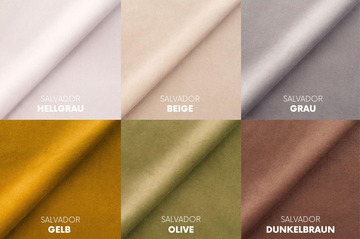 SCHLAFSOFA mit Bettkasten DUO, Stoff Salvador, Grau - Grau, Holz (198/89/90cm) - Kaiser Möbel