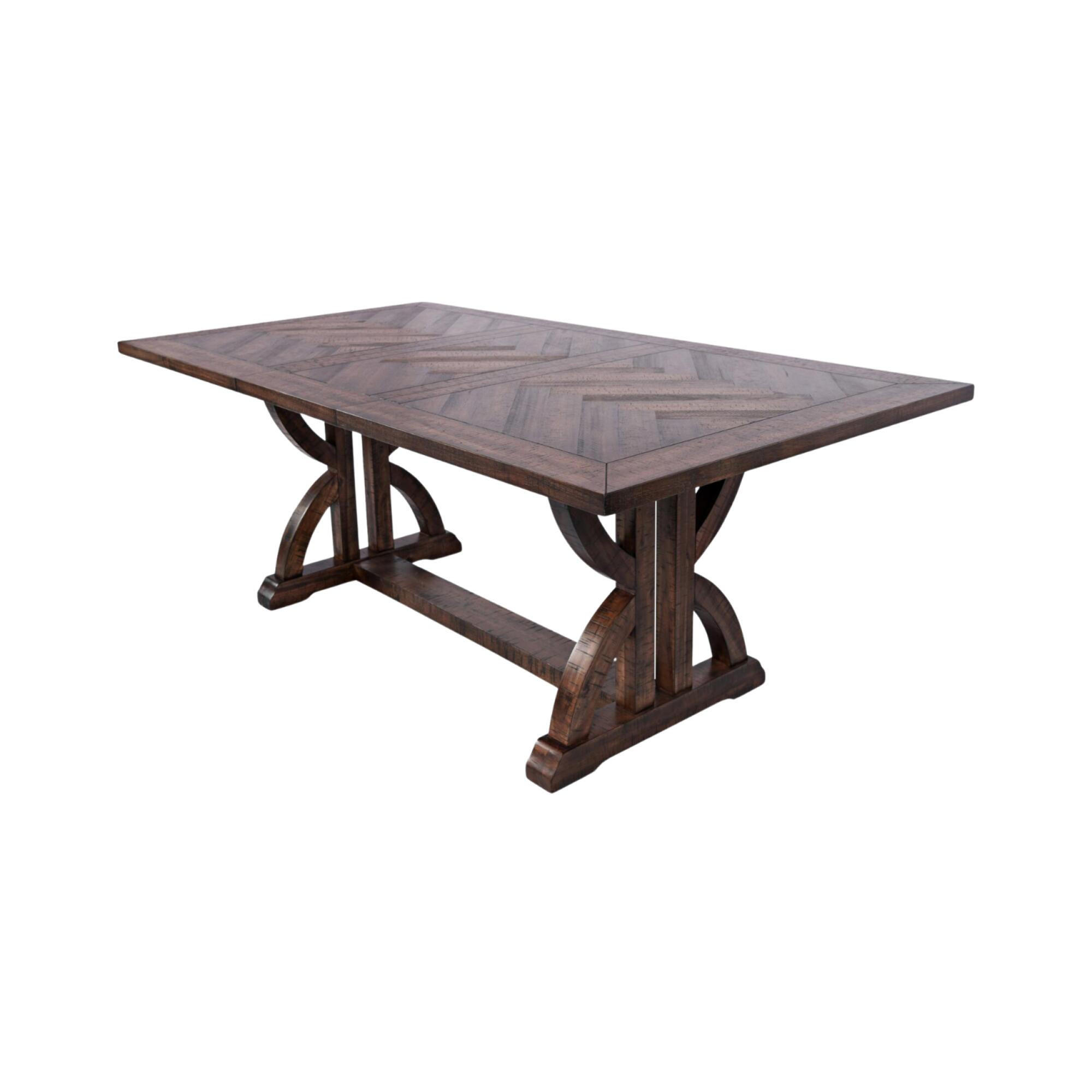 ESSTISCH AVOLA Braun 198x107x78 cm - Braun, Holz (107/198/78cm) - FURNLUX