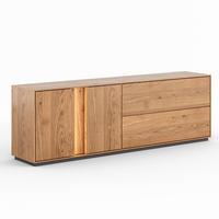 KOMMODE Collodi Wildeiche Natur 185 / 43,5 / 60cm - Wildeiche/Eichefarben, Holz (185/60/43.5cm) - Feldmann-Wohnen