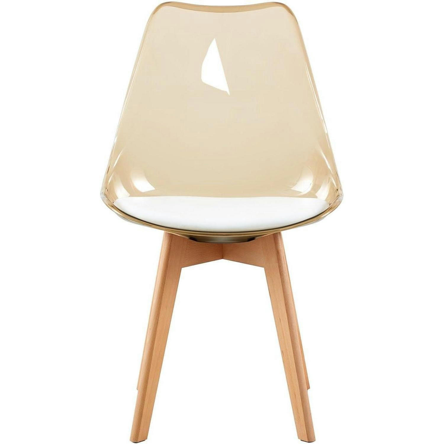 XXXLutz Esszimmerstuhl Transparent 41x83x47.5 cm
