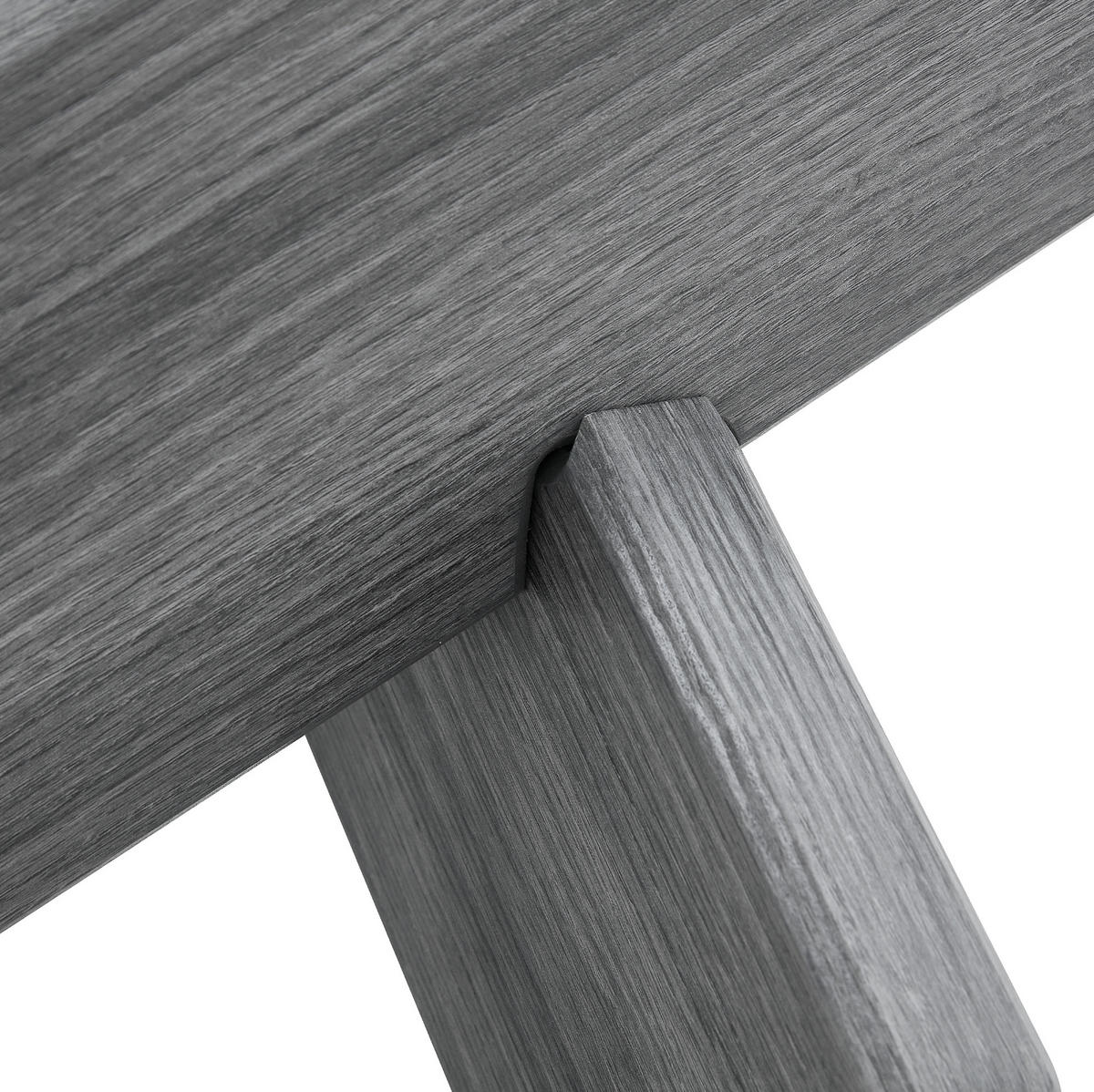 COUCHTISCH 79/45 cm Grau/Transparent aus MDF und Glas mit Kreuzgestell - Grau, Holzwerkstoff (79/79/45cm) - OKMYHOME