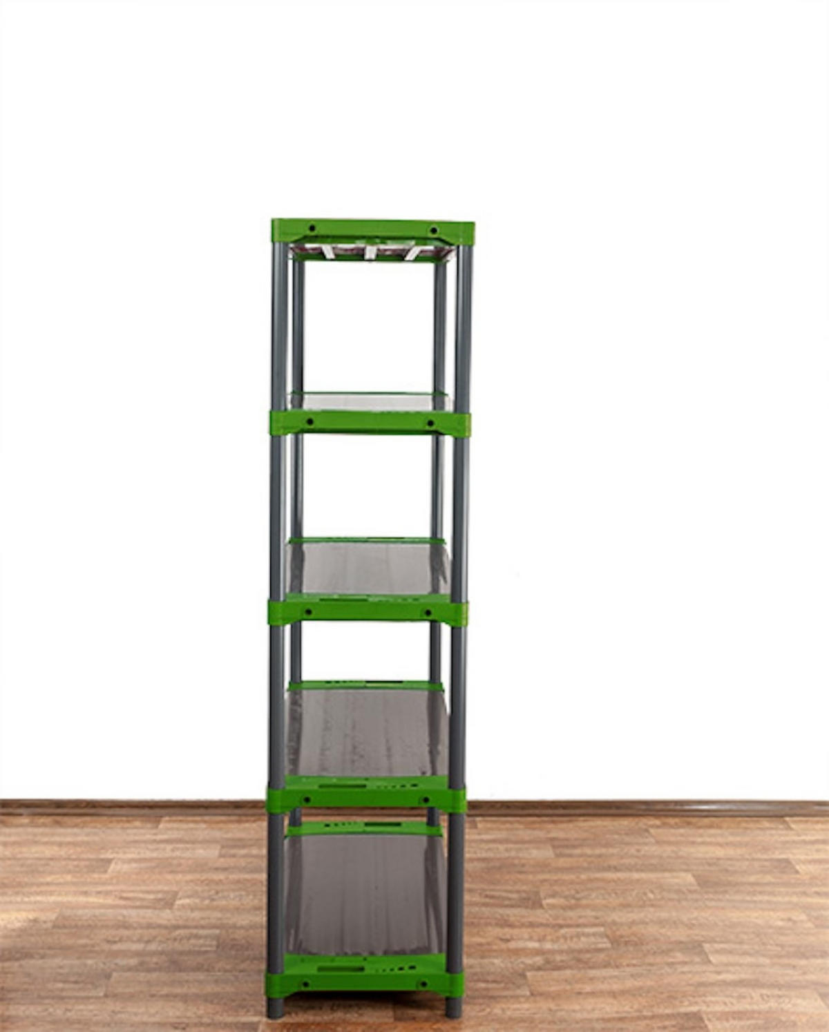 KUNSTSTOFFREGAL BIG GREY BEAR Tall 180x100x46cm Fachlast 160kg Grau-Grün - Grün, Kunststoff (100/180/46cm) - PROREGAL