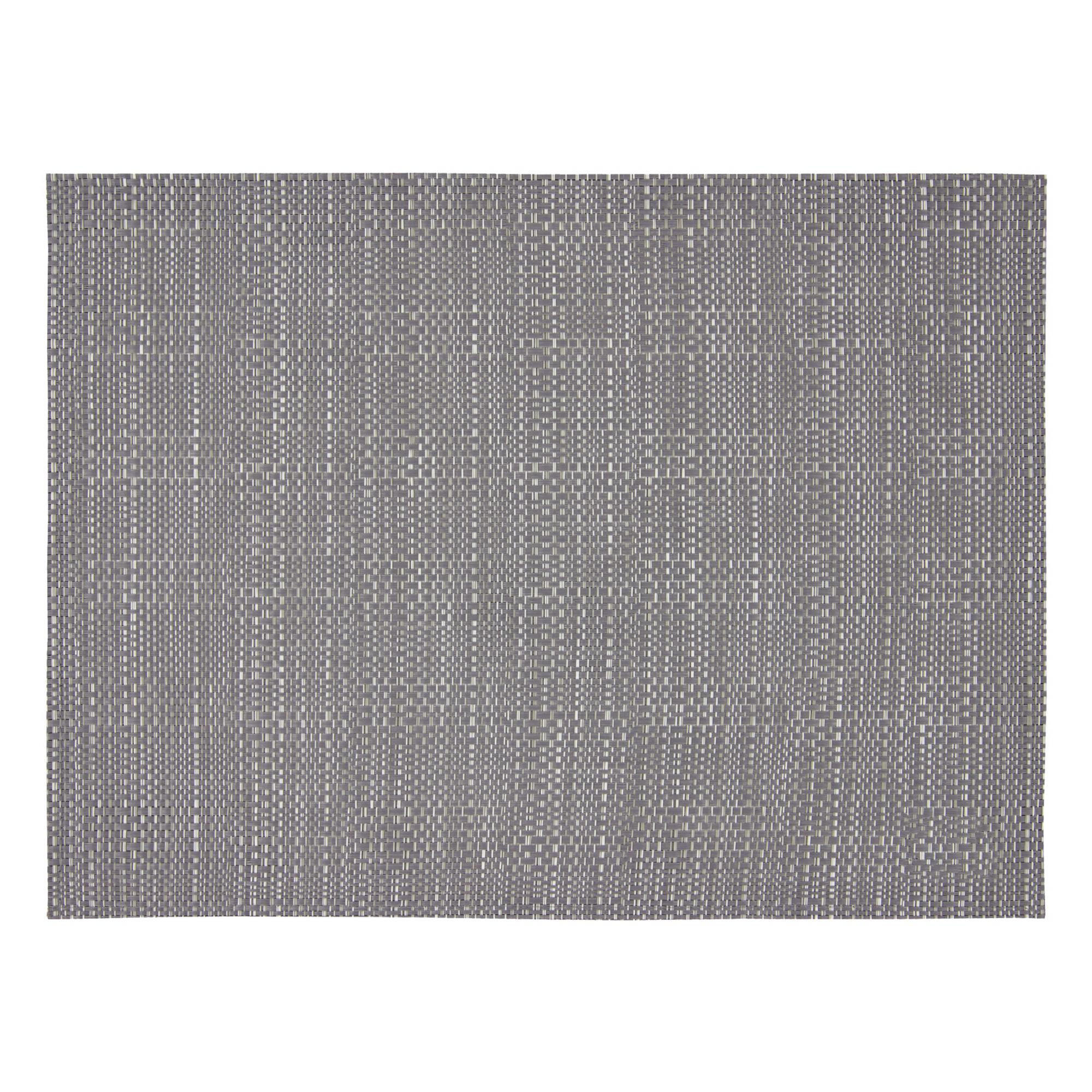TISCHSET Canna perlweiß 33 x 45 cm - Hellgrau, Textil (33/45cm) - Winkler