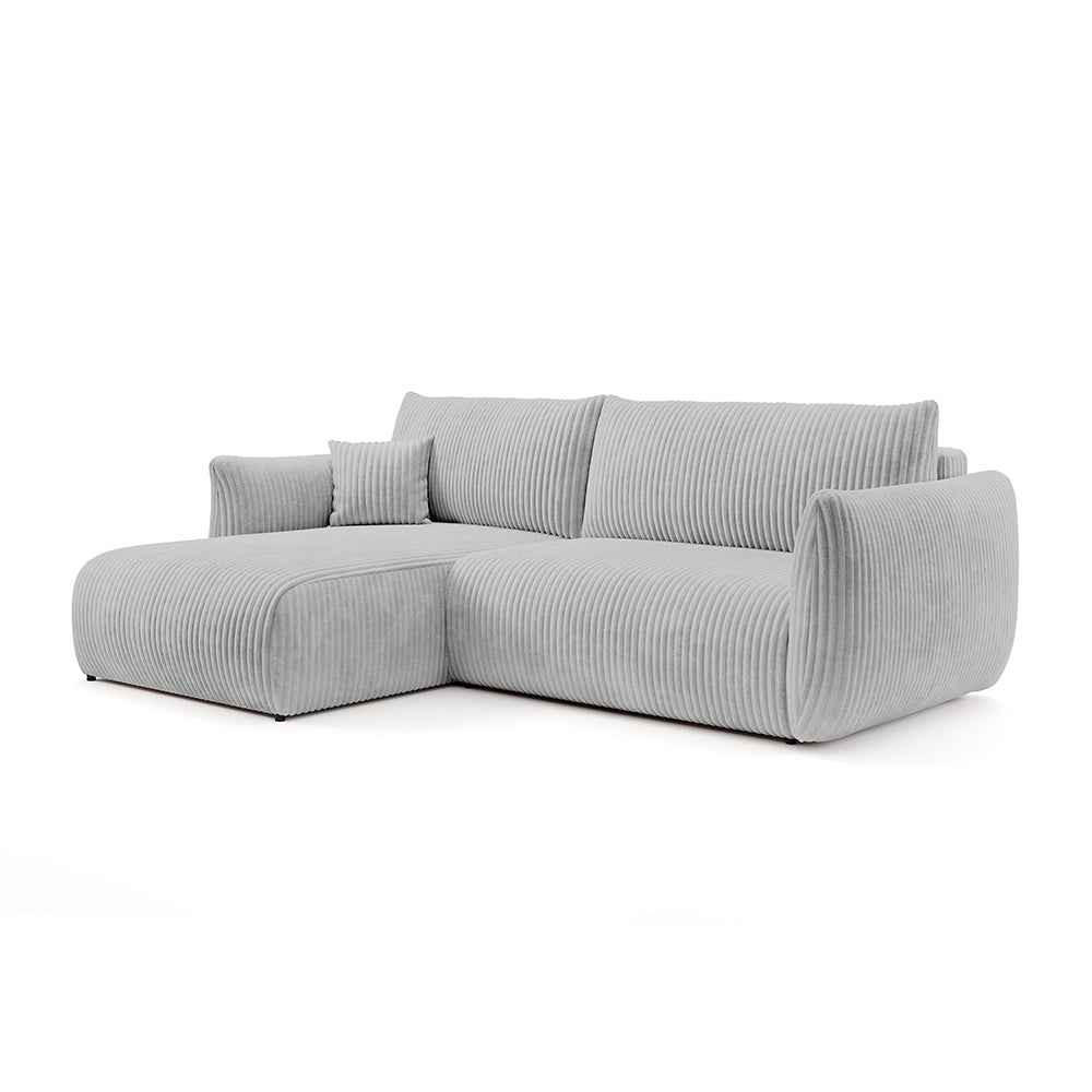 ECKSOFA ALLORO Multicolor - Multicolor, Textil (257/88/177cm) - Pillovely