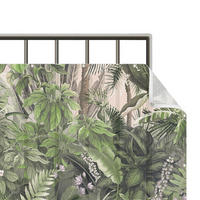 BALKON SICHTSCHUTZ Dschungelpflanzen in Grün 650/75 cm - Grün, Kunststoff (650/75cm) - Bilderwelten