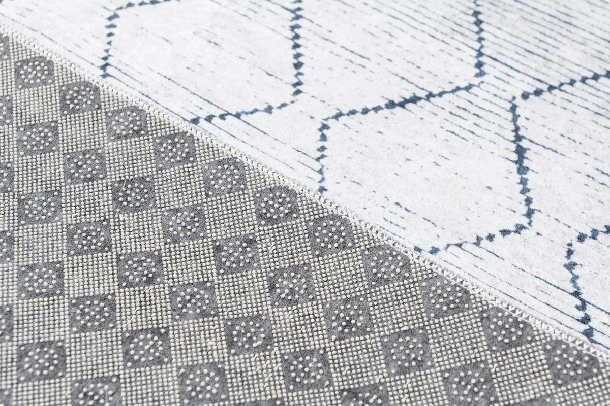 TEPPICH TOSCANA Hellgrau 140/200 cm - Hellgrau, Textil (140/200cm) - Tapiso